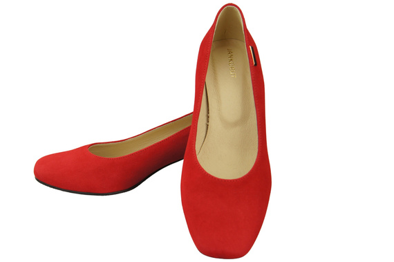 Comfortable Women's Shoes Pumps Natural Suede Leather 172 Z ElitaBut