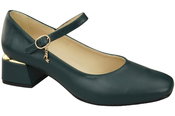 Women's shoes Pumps with a strap, natural leather 202 ElitaBut