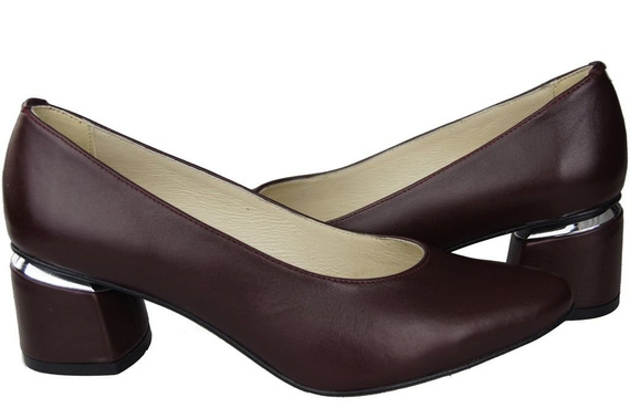 Women's shoes Pumps Natural leather 143 ElitaBut
