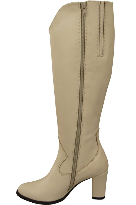 Stylish Footwear Women's Boots On A Heel Natural Leather 211 ElitaBut