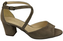Women's shoes Sandals natural leather Suede 111 ElitaBut