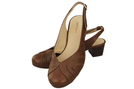 Footwear Women Sandals natural leather 842 ElitaBut