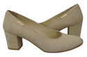 Women's Shoes Pumps Natural Leather Suede 125 ElitaBut