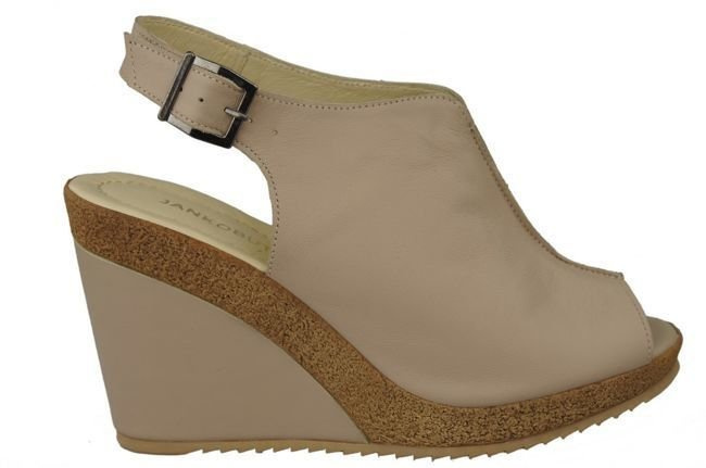 Shoes Sandals for women Wedge natural leather 992 ElitaBut