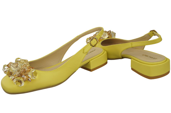 Women's Shoes Sandals with Crystals Natural Leather 215 ElitaBut