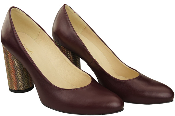 Women's shoes Pumps Natural leather 194 ElitaBut