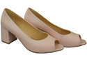 Women's Shoes PEEP TOE  Natural leather 192 ElitaBut