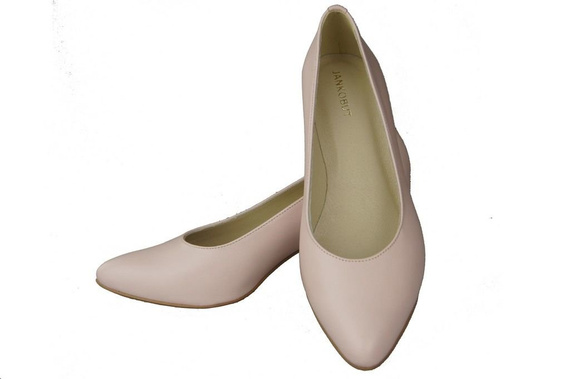 Women's shoes Pumps Natural leather 143 ElitaBut