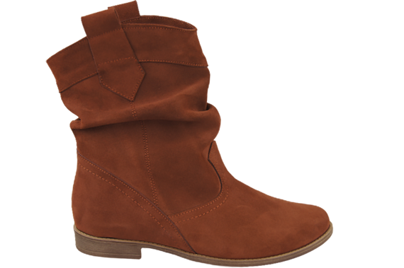 Shoes Women's boots Saszki Winter natural leather velor 117 Z ElitaBut