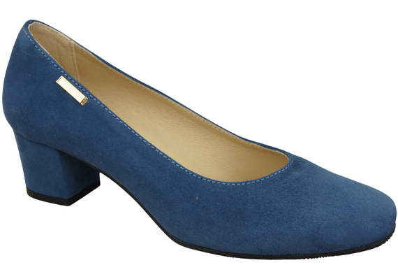 Comfortable Women's Shoes Pumps Natural Suede Leather 172 Z ElitaBut