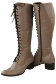 Shoes Women's boots Lace-up natural leather 595 ElitaBut