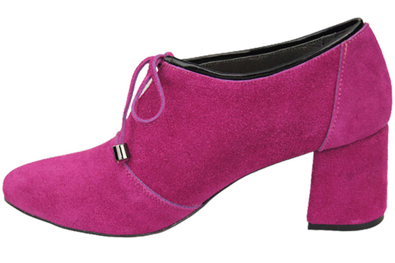 Women's shoes Low shoes Natural leather velor 183 ElitaBut