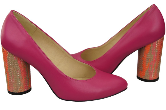 Women's shoes Pumps Natural leather 194 ElitaBut