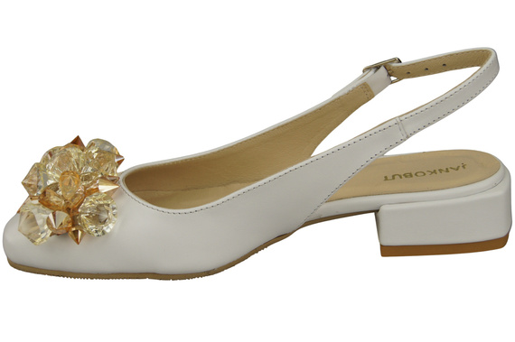 Women's Shoes Sandals with Crystals Natural Leather 215 ElitaBut