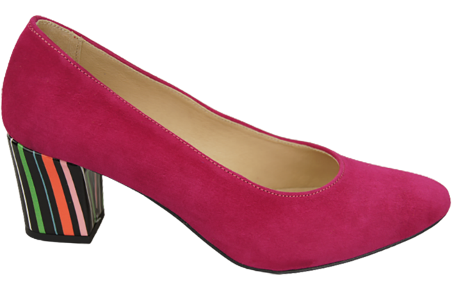 Women's footwear Women's pumps Suede leather 158 Z ElitaBut