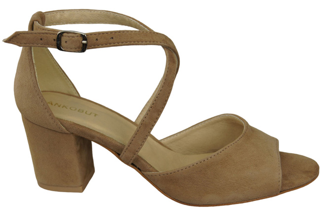 Women's shoes Sandals natural leather Suede 111 ElitaBut