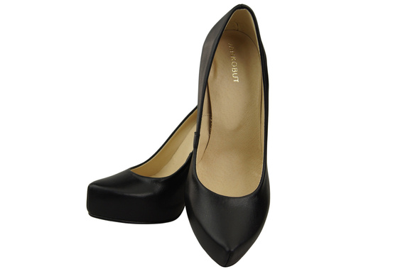 Women's shoes Pumps High heels natural leather 205 ElitaBut