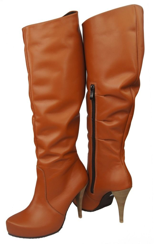 Footwear Women's boots Platform Natural Leather 120 ElitaBut