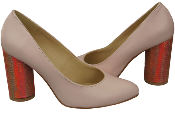 Women's shoes Pumps Natural leather 194 ElitaBut