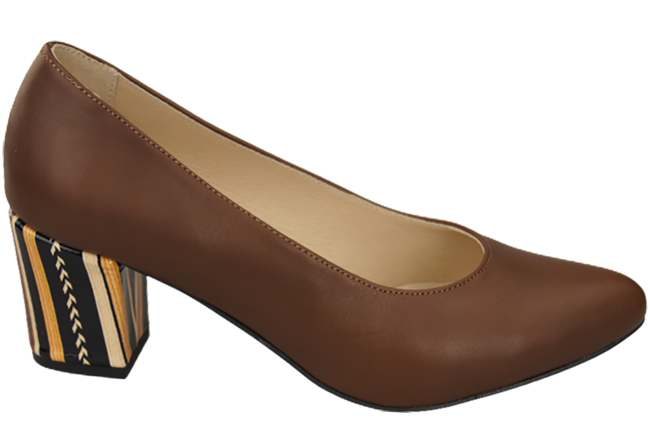 Women's Shoes Pumps Natural leather 158 ElitaBut