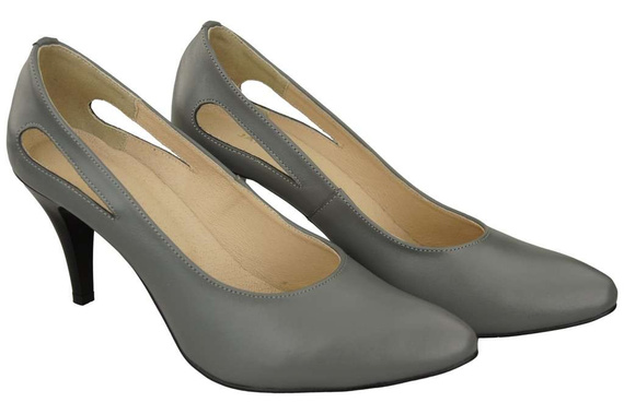 Women's shoes Pumps Natural leather 166 ElitaBut