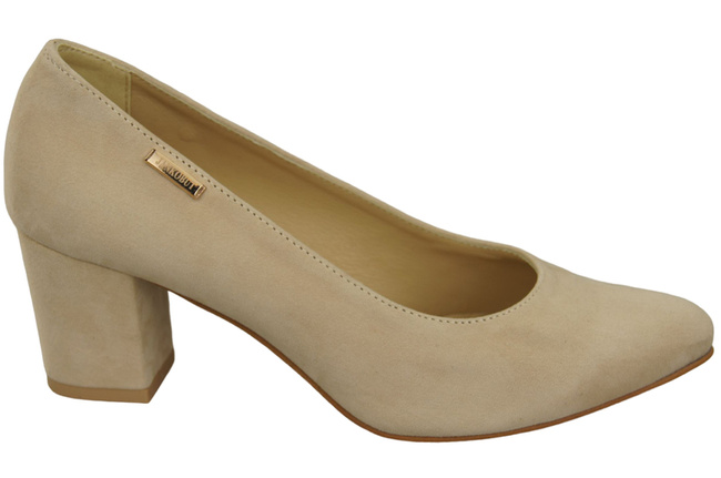 Women's Shoes Pumps Natural Leather Suede 106 ElitaBut
