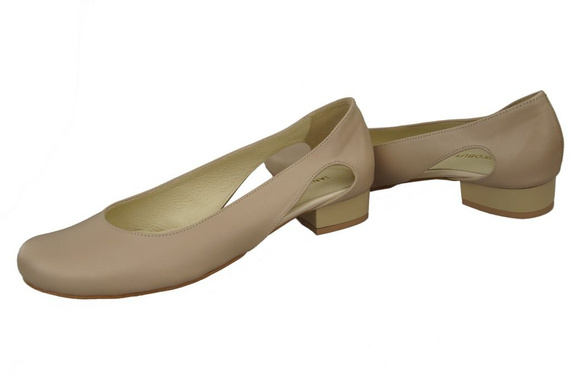 Shoes Ballerinas Women's natural leather 103 ElitaBut