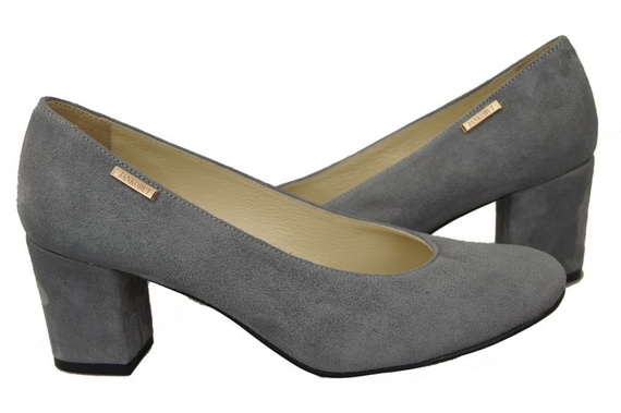 Women's Shoes Pumps Natural Leather Suede 125 ElitaBut