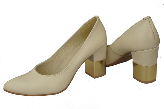 Women's shoes Pumps Natural leather 144 ElitaBut