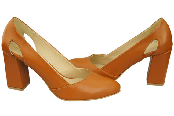 Women's shoes Pumps Natural leather 184 ElitaBut