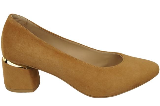 Women's footwear Women's pumps Suede leather 143 ElitaBut