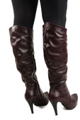 Footwear Women's boots Platform Natural Leather 120 ElitaBut