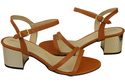 Women's Shoes Sandals Natural Leather 197 ElitaBut