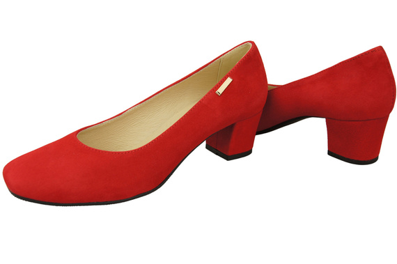 Comfortable Women's Shoes Pumps Natural Suede Leather 172 Z ElitaBut