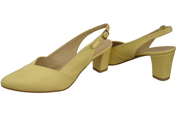 Women's Shoes High Heel Sandals Natural Leather 217 ElitaBut