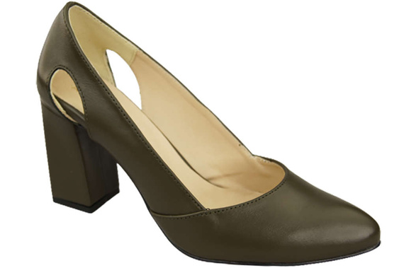 Women's shoes Pumps Natural leather 184 ElitaBut