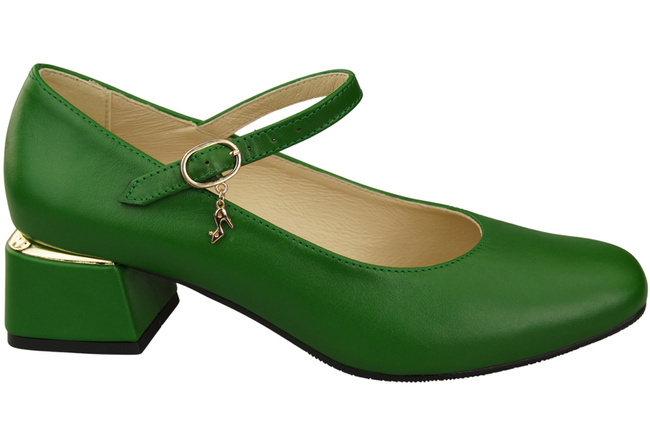 Women's shoes Pumps with a strap, natural leather 202 ElitaBut