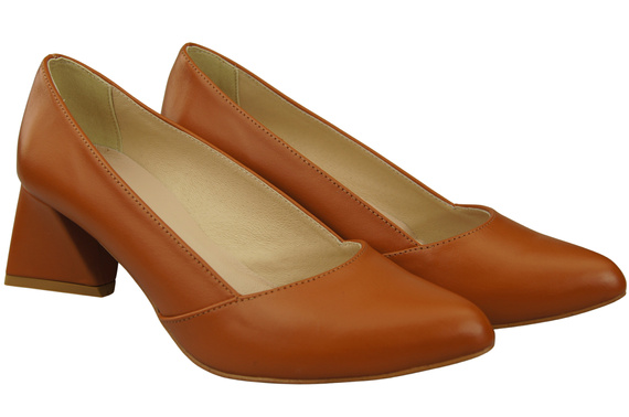 Women’s Pumps Genuine Leather Pointed Toe Heel ElitaBut 221