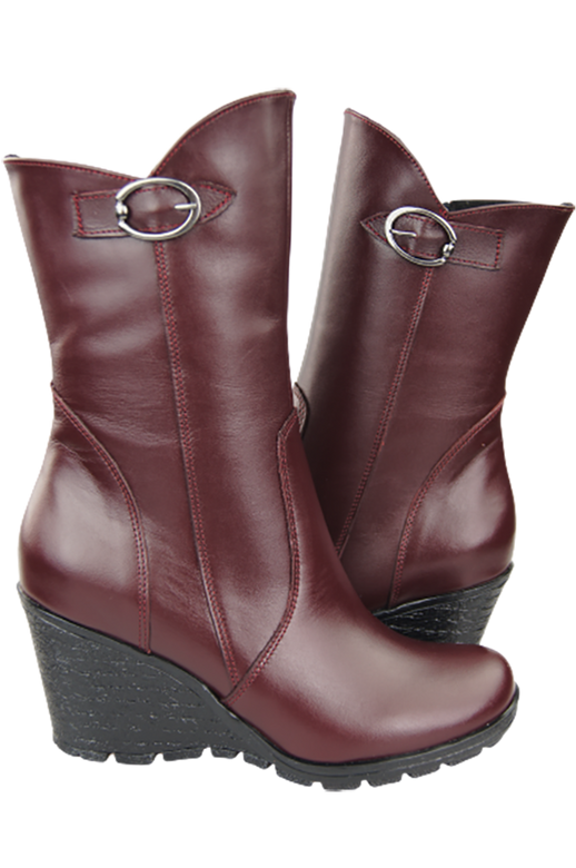Shoes Women's Wedge Boots natural leather 750 ElitaBut