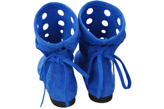 Shoes Boots Women's natural leather velor 160 ElitaBut