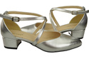 Women’s Leather Sandals with Straps Low Heel 223 ElitaBut