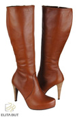 Shoes Women's boots On the platform natural leather 687 ElitaBut