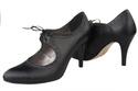 Women's shoes Natural leather black 553 ElitaBut