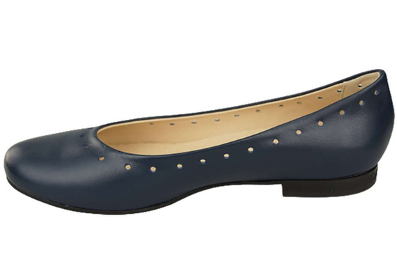 Women's Shoes Comfortable Ballerinas Natural Leather 162 ElitaBut