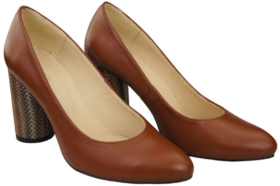 Women's shoes Pumps Natural leather 194 ElitaBut