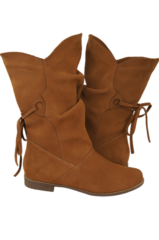 Shoes Women's boots Winter natural leather velor 999 Z ElitaBut