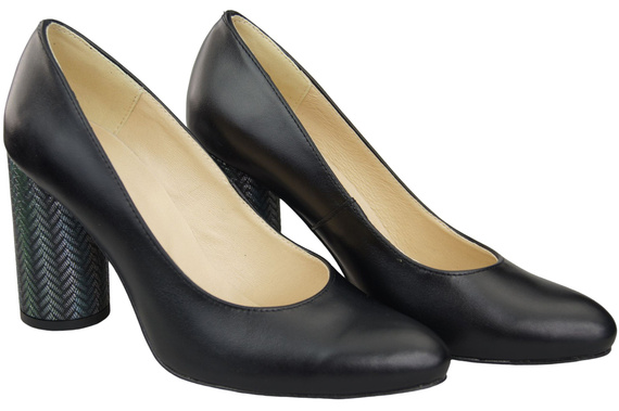 Women's shoes Pumps Natural leather 194 ElitaBut