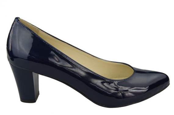 Women's shoes Pumps natural leather Lacquer 974 ElitaBut