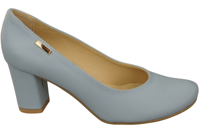 Footwear Classic Women's Natural Leather Almond Nose Dugout 201 ElitaBut