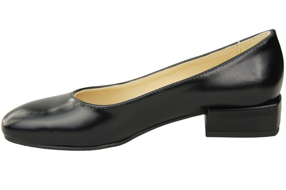 Comfortable Women's Shoes Flat Pumps, Natural Leather 204 ElitaBut